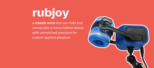 a robotic wrist that can hold and manipulate a masturbation sleeve with unmatched precision for custom applied pleasure.